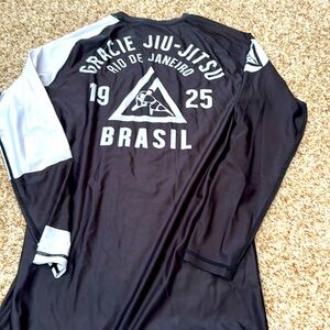 Dri-Fit Gracie Jujitsu long sleeve shirts.